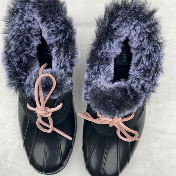 SPERRY Women Low Top Leather Duck Boots - NEW NWOB - Picture 2 of 8